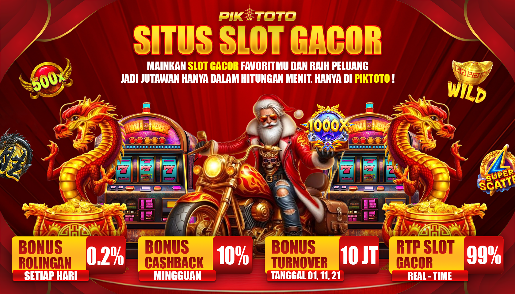 slot gacor piktoto red dragon